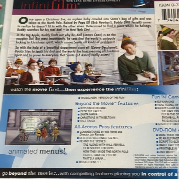 📀 LOT of 3 movies 🍿 Elf, Planes, Trains and Automobiles, Christmas Vacation 🎄 - Picture 7 of 8